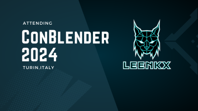 Leenkx attends ConBlender 2024 in Turin, Italy